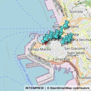 Mappa Via dell'Università, 34123 Trieste TS, Italia (0.621)