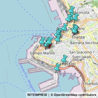 Mappa Via dell'Università, 34123 Trieste TS, Italia (0.8425)