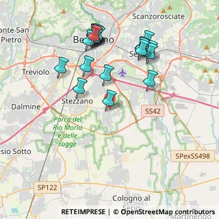 Mappa Via Fratelli Cagnana, 24050 Zanica BG, Italia (4.2245)