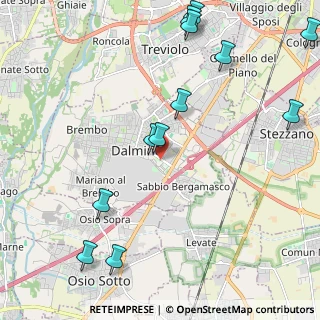 Mappa Via Locatelli Antonio, 24044 Dalmine BG, Italia (2.68917)