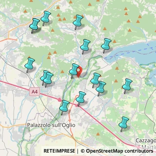 Mappa Via Calepio, 25031 Capriolo BS, Italia (4.51)