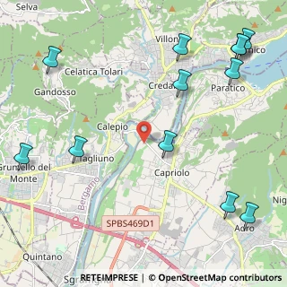 Mappa Via Calepio, 25031 Capriolo BS, Italia (3.00917)