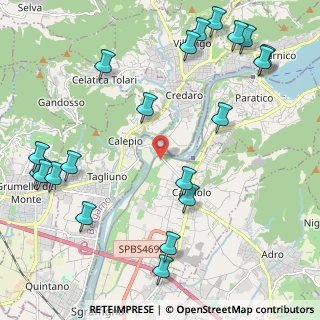 Mappa Via Calepio, 25031 Capriolo BS, Italia (2.811)