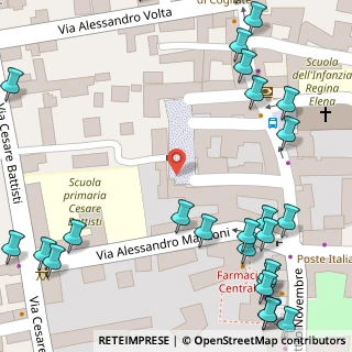 Mappa Via Alessandro Manzoni, 20815 Cogliate MB, Italia (0.0963)
