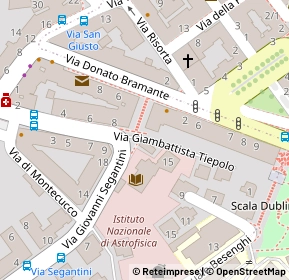 Mappa Via Giambattista Tiepolo, 34143 Trieste TS, Italia (0.06154)
