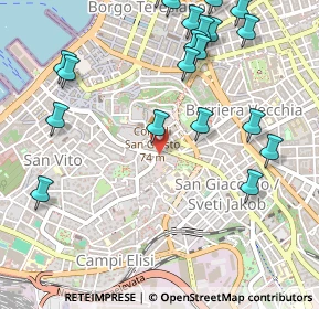 Mappa Via Donato Bramante, 34131 Trieste TS, Italia (0.6475)