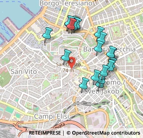 Mappa Via Donato Bramante, 34131 Trieste TS, Italia (0.4535)