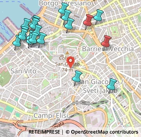 Mappa Via Giambattista Tiepolo, 34143 Trieste TS, Italia (0.638)