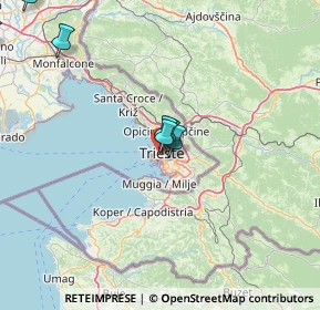 Mappa Via Donato Bramante, 34131 Trieste TS, Italia (33.32385)