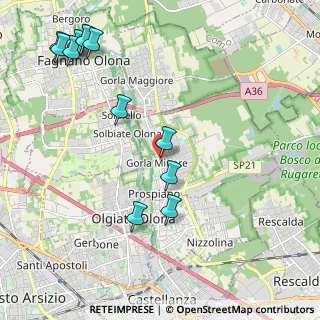 Mappa Via Roma, 74020 Gorla Minore VA, Italia (2.59917)