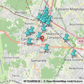 Mappa Via Cesare Correnti, 21013 Gallarate VA, Italia (1.83824)