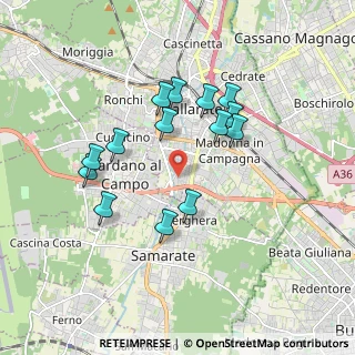 Mappa Via Cesare Correnti, 21013 Gallarate VA, Italia (1.61286)