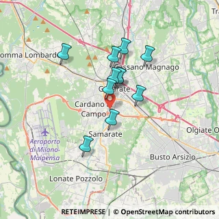 Mappa Via Cesare Correnti, 21013 Gallarate VA, Italia (2.75182)