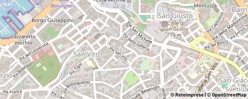 Mappa Triest