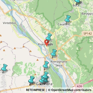 Mappa Via Circonvallazione, 28077 Prato Sesia NO, Italia (3.24)