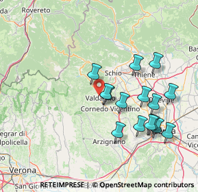 Mappa 36078 Valdagno VI, Italia (14.78267)