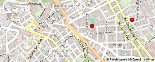 Mappa Trieste