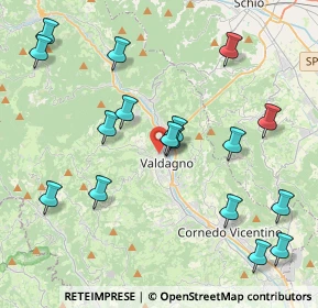 Mappa 36078 Valdagno VI, Italia (4.50824)