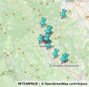 Mappa 36078 Valdagno VI, Italia (2.33273)