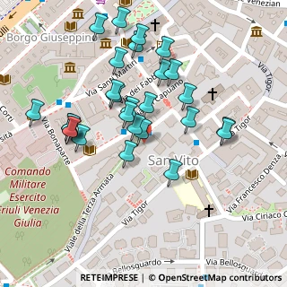 Mappa Via Principe di Montfort, 34123 Trieste TS, Italia (0.1)