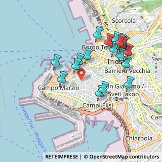 Mappa Viale della Terza Armata, 34123 Trieste TS, Italia (0.9675)