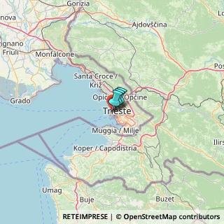 Mappa Via del Lazzaretto Vecchio, 34123 Trieste TS, Italia (23.1675)