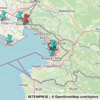 Mappa Via del Lazzaretto Vecchio, 34123 Trieste TS, Italia (26.99154)