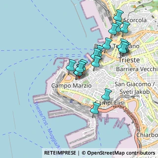Mappa Via del Lazzaretto Vecchio, 34123 Trieste TS, Italia (0.869)