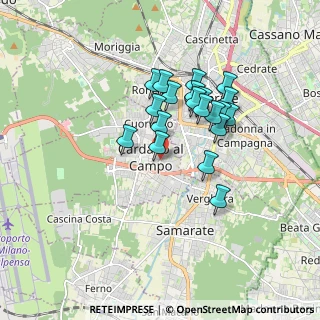 Mappa Via Guaranguala, 21010 Cardano Al Campo VA, Italia (1.4355)