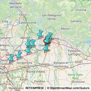 Mappa Viale A. Locatelli, 24044 Dalmine BG, Italia (10.35)