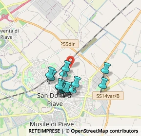 Mappa Via Canale Navigabile, 30027 San Donà di Piave VE, Italia (1.52333)