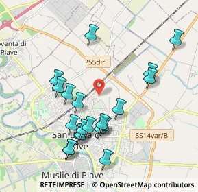 Mappa Via Canale Navigabile, 30027 San Donà di Piave VE, Italia (1.978)