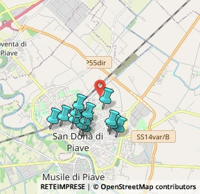 Mappa Via Canale Navigabile, 30027 San Donà di Piave VE, Italia (1.51462)