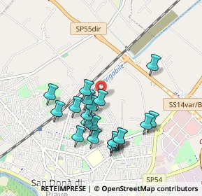 Mappa Via Canale Navigabile, 30027 San Donà di Piave VE, Italia (0.852)