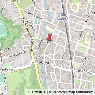 Mappa Via San Fermo della Battaglia, 16, 20822 Seveso, Monza e Brianza (Lombardia)