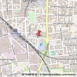 Mappa Via Dandolo Fratelli, 4, 20831 Seregno, Monza e Brianza (Lombardia)