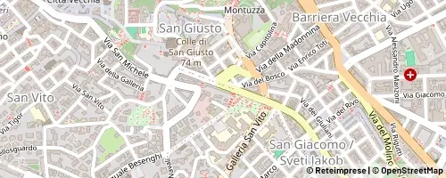 Mappa Trieste