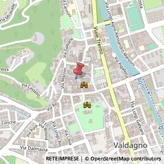 Mappa Piazza del Comune, 8, 36078 Valdagno, Vicenza (Veneto)