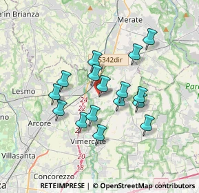 Mappa SP177, 20866 Carnate MB, Italia (2.88313)