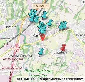 Mappa SP177, 20866 Carnate MB, Italia (0.781)