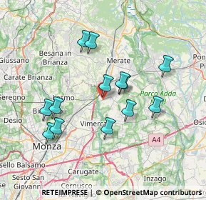 Mappa SP177, 20866 Carnate MB, Italia (6.66308)