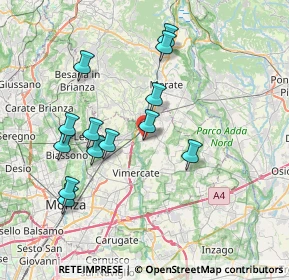 Mappa SP177, 20866 Carnate MB, Italia (7.24769)