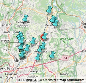 Mappa SP177, 20866 Carnate MB, Italia (7.543)