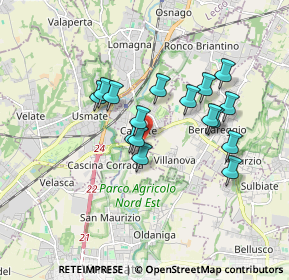 Mappa SP177, 20866 Carnate MB, Italia (1.45)