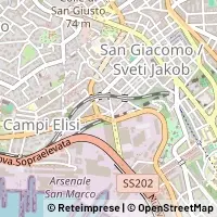 Hartă Trieste