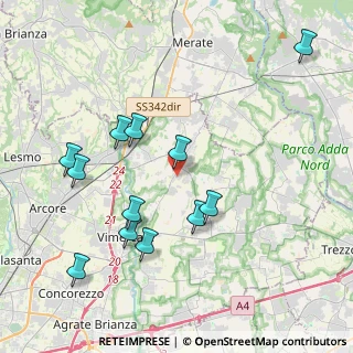 Mappa Viale dell'Artigianato, 20886 Bernareggio MB, Italia (4.19417)