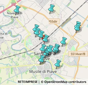 Mappa Via Salvatore Quasimodo, 30027 San Donà di Piave VE, Italia (1.656)