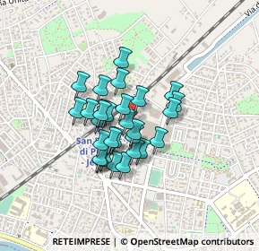 Mappa Via Salvatore Quasimodo, 30027 San Donà di Piave VE, Italia (0.28621)