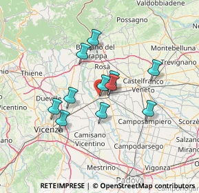 Mappa Via Trieste, 35014 Fontaniva PD, Italia (10.68727)