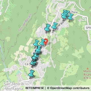 Mappa Via Monte Baldo, 37010 San Zeno di Montagna VR, Italia (0.5087)
